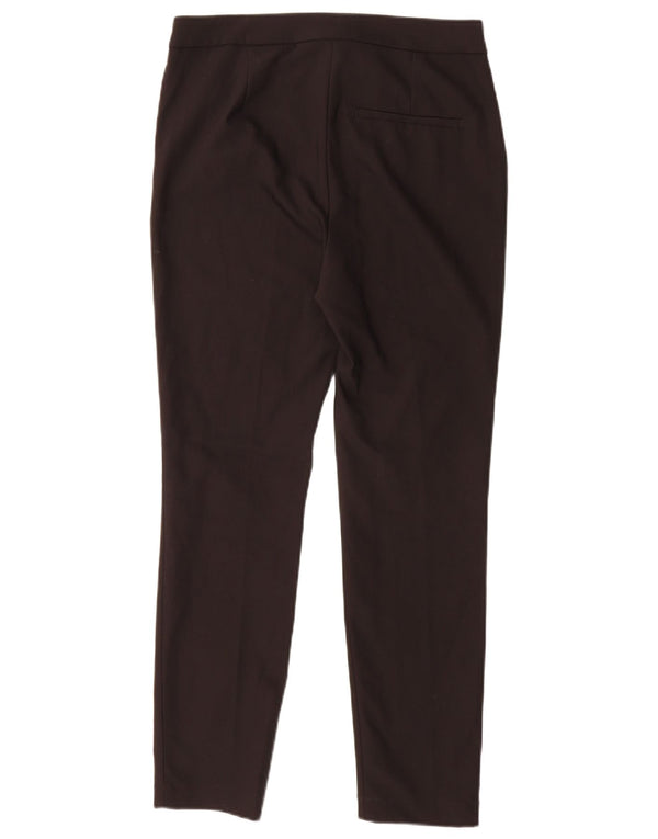 Zara Dame Skinny Chino Bukser EU 40 Medium W30 L27 Sort Bomuld