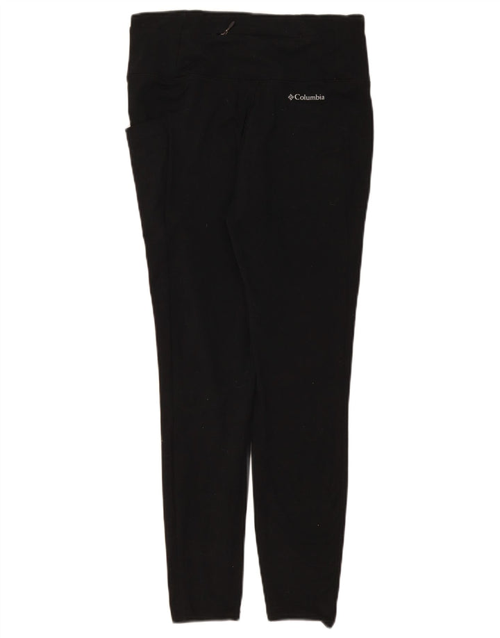 Columbia Damen Leggings UK 12 Medium Schwarz Polyester
