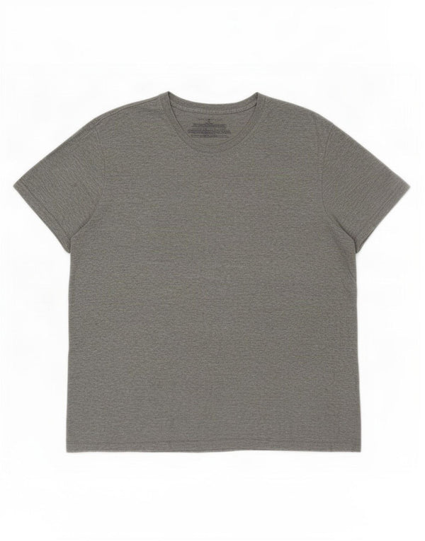 Tommy Hilfiger Mens T-Shirt Top Medium Grey Flecked Cotton