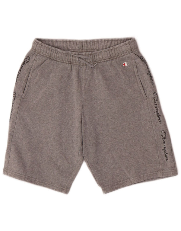 Champion drenge grafiske sportsshorts 13-14 år XL Grå bomuld