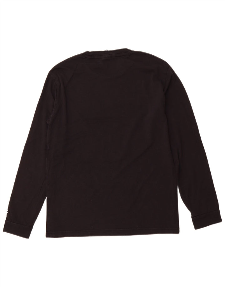 CHAMPION Mens Graphic Top Long Sleeve XS Black