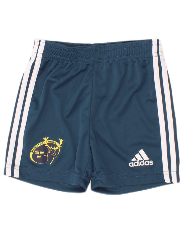 Спортивные шорты для регби Adidas Baby Boys Munster 6-9 месяцев, синие, полиэстер