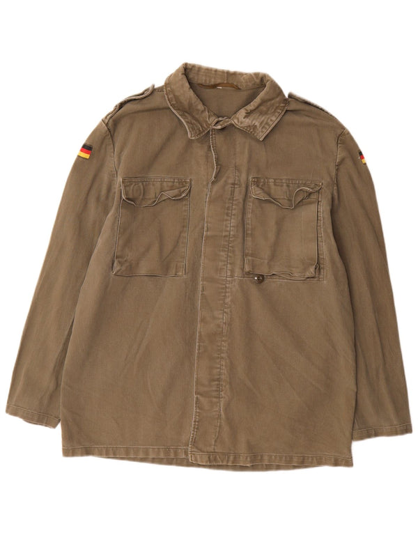 Męska kurtka wojskowa Vintage UK 40 Large Khaki
