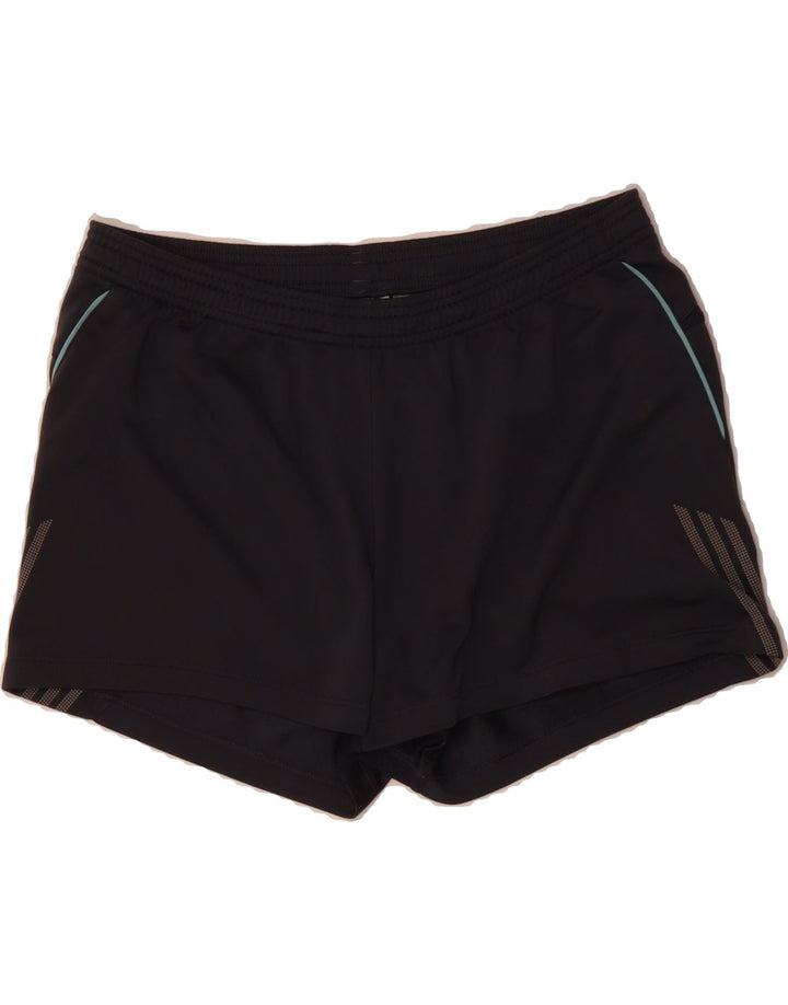 ADIDAS Womens Climacool Sport Shorts UK 14 Large Grey Polyester Vintage Adidas and Second-Hand Adidas from Messina Hembry 