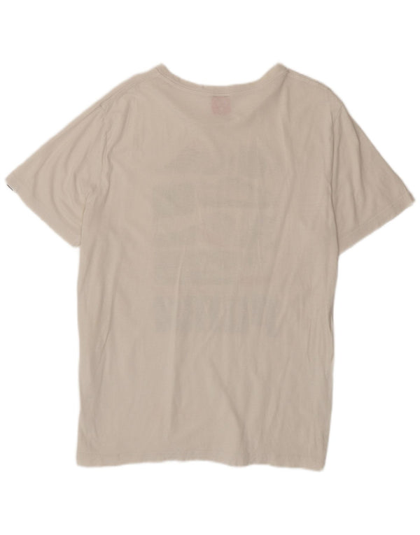 Puma Mens Graphic T-Shirt Top XL White