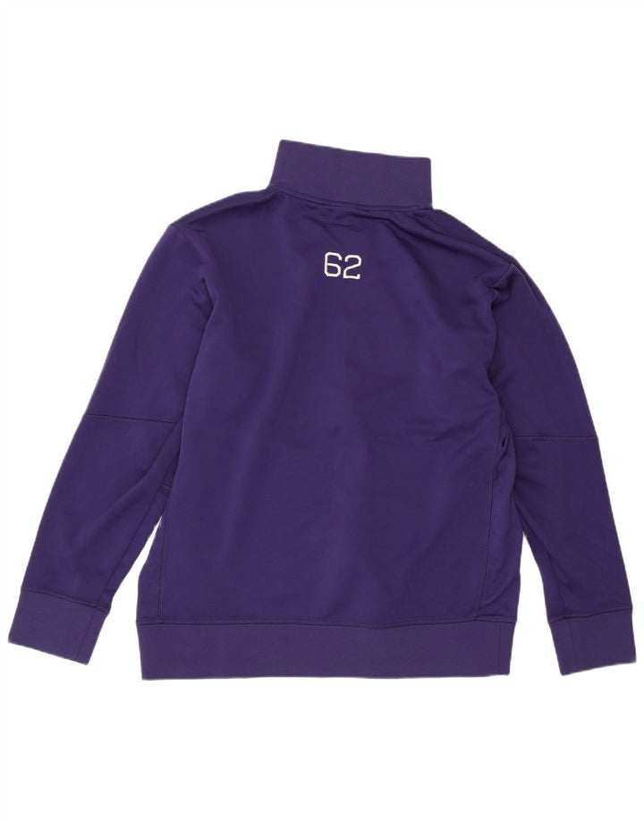 NIKE Herren Dri Fit Trainingsanzug-Oberjacke Mittelviolettes Farbblock-Polyester