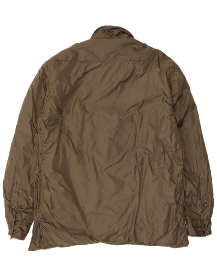 Giacca militare da uomo Aspesi UK 38 nylon kaki medio