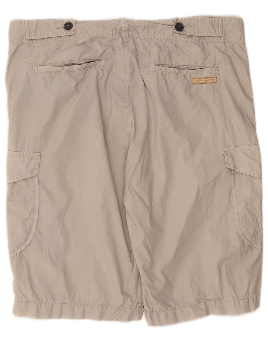 MELTIN' POT Mens Cargo Shorts W33 Medium Beige