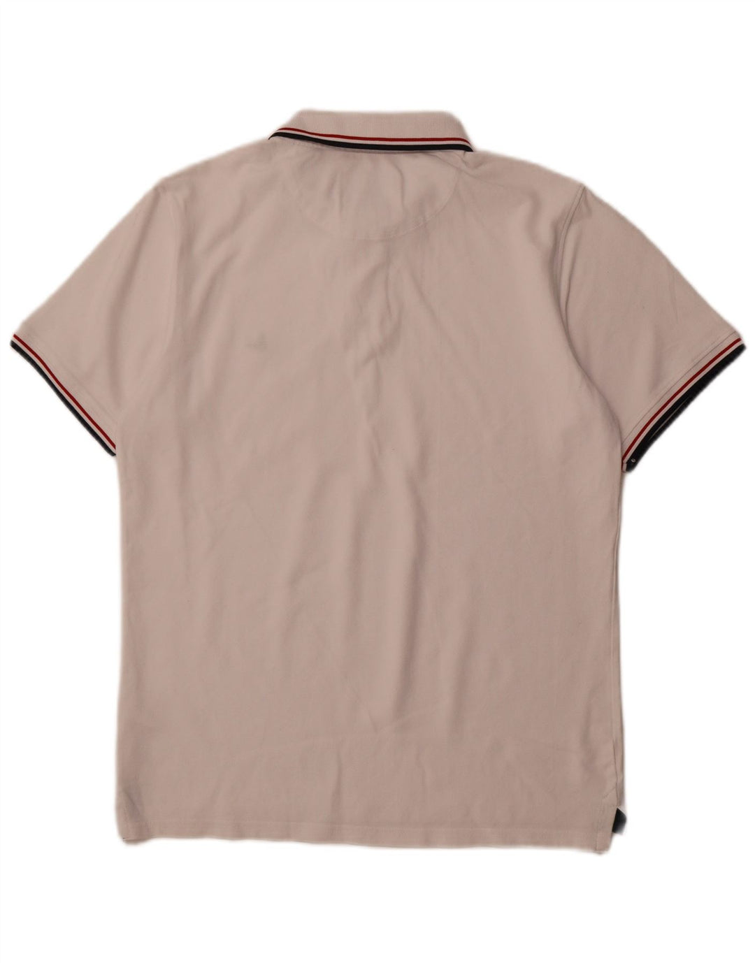 JACK WILLS Mens Polo Shirt Medium White Cotton