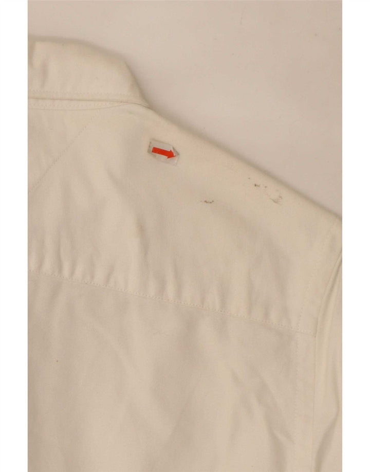 Tommy Hilfiger Boys Shirt 11-12 Years White Cotton