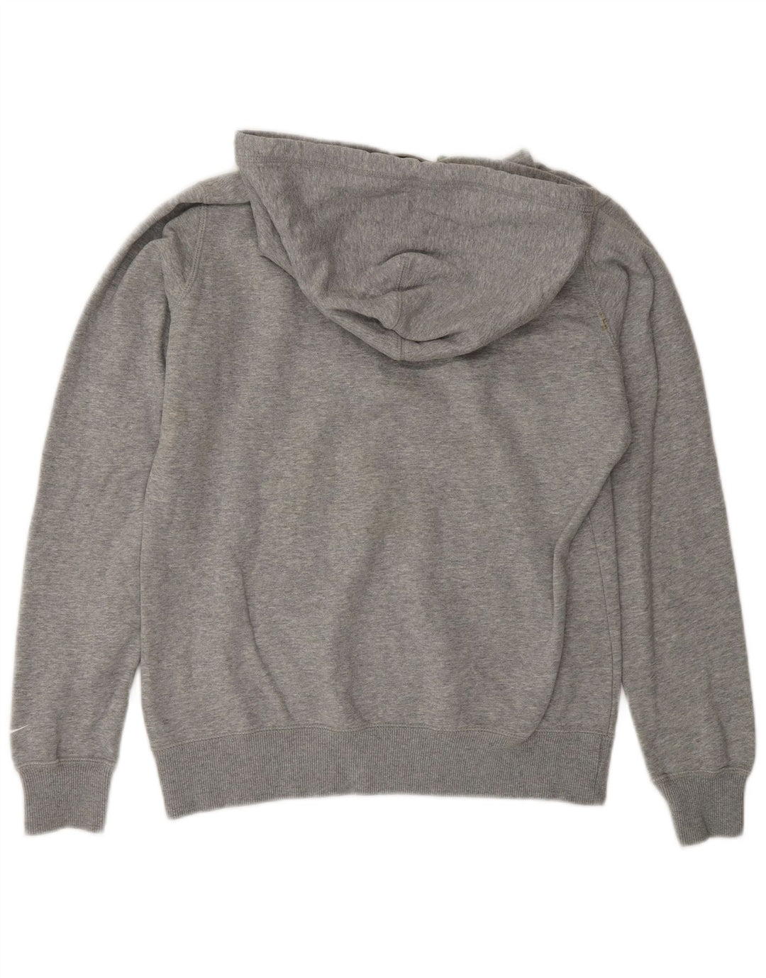 Nike Mens Graphic Hoodie Jumper Medium Grey Cotton