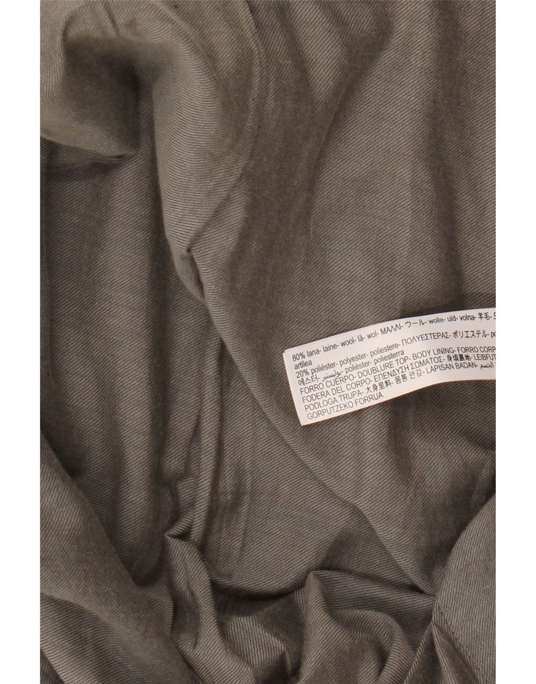 Massimo Dutti Mens 2 Button Blazer Jacket EU 52 Large Brown Wool