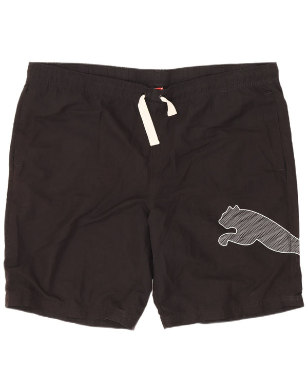 Męskie spodenki sportowe Puma Graphic XL, czarne sportowe