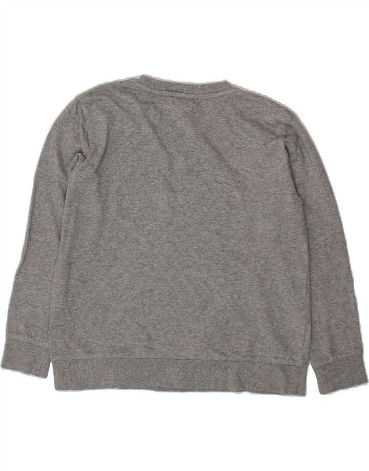 DKNY Womens Sweatshirt Jumper UK 10 Small Grey Cotton Modern Vintage Dkny and Second-Hand Dkny from Messina Hembry 