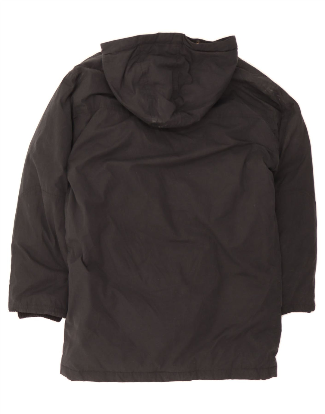 MARLBORO CLASSICS Mens Hooded Padded Coat UK 36 Small Black Polyester Vintage Marlboro Classics and Second-Hand Marlboro Classics from Messina Hembry 