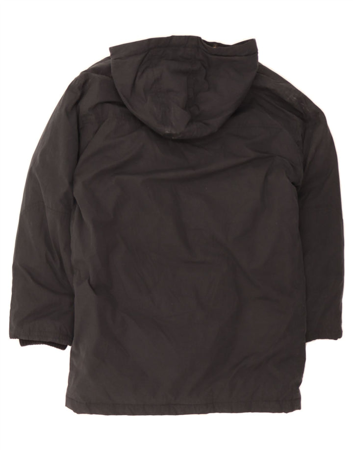 MARLBORO CLASSICS Mens Hooded Padded Coat UK 36 Small Black Polyester Vintage Marlboro Classics and Second-Hand Marlboro Classics from Messina Hembry 