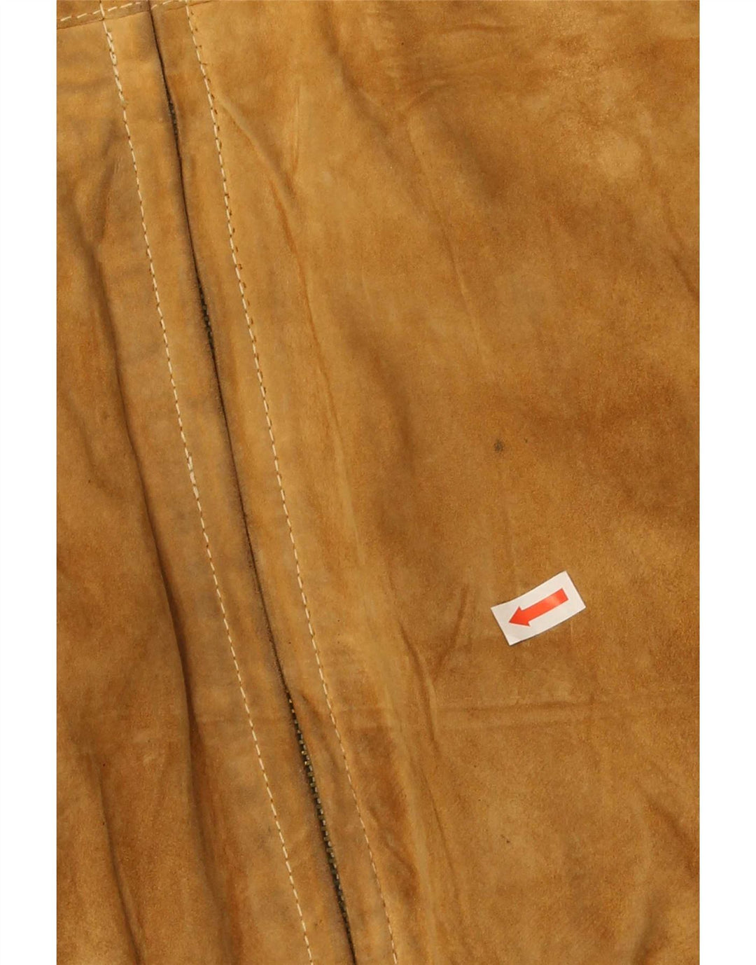 Vintage muška bomber jakna od brušene kože IT 50 Large Beige