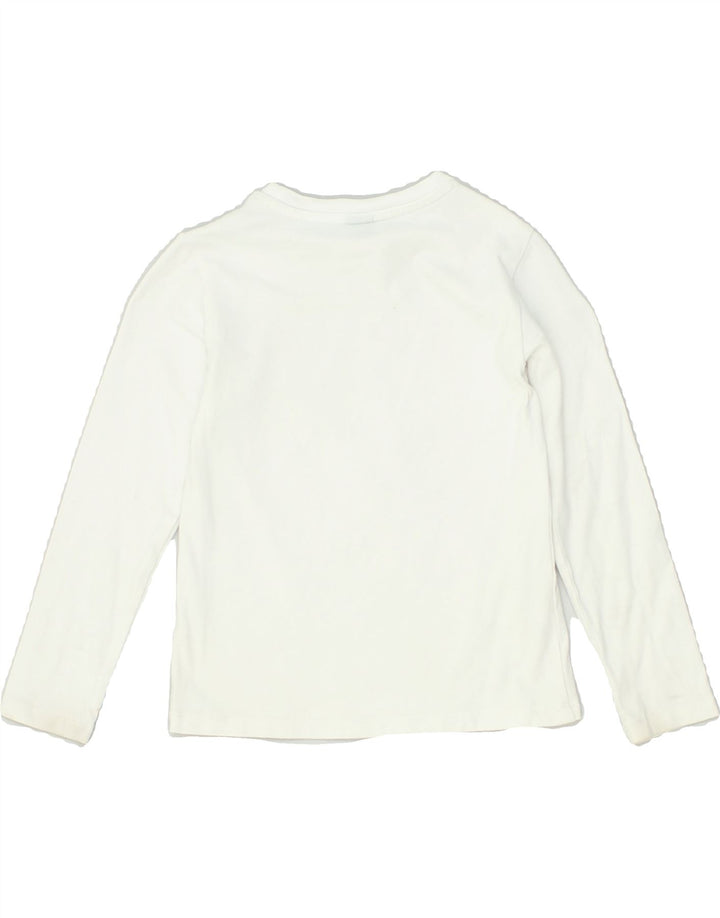REPLAY Girls Graphic Top Long Sleeve 3-4 Years White | Vintage Replay | Thrift | Second-Hand Replay | Used Clothing | Messina Hembry 
