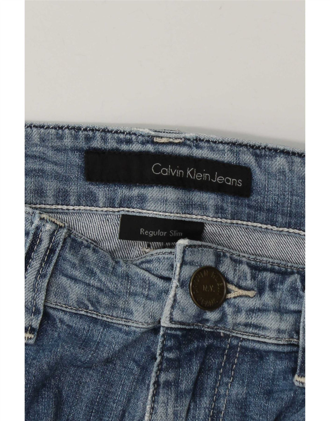 Męskie jeansy Calvin Klein W34 L34 Niebieskie