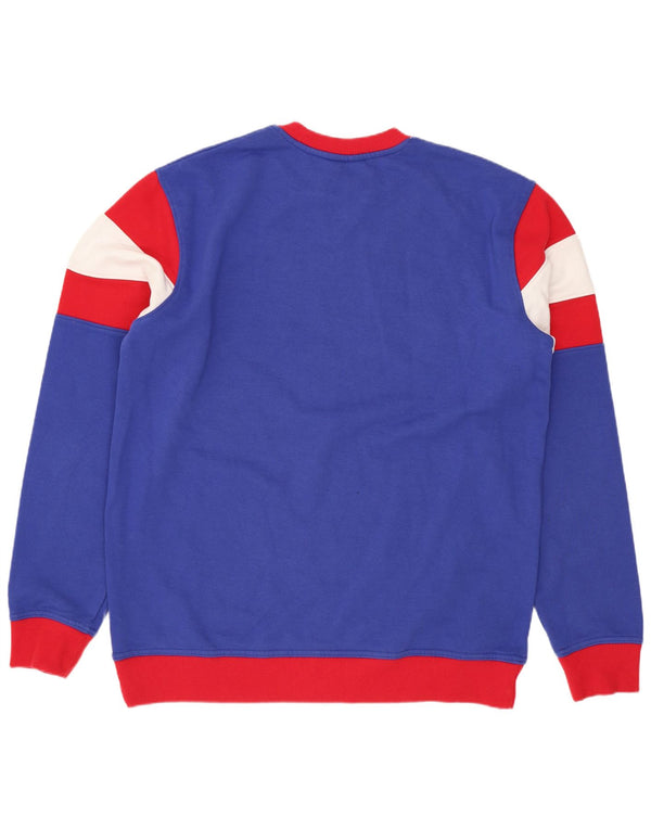 Champion Sweat-shirt Kansas Graphic pour hommes, grand, bleu, colour block