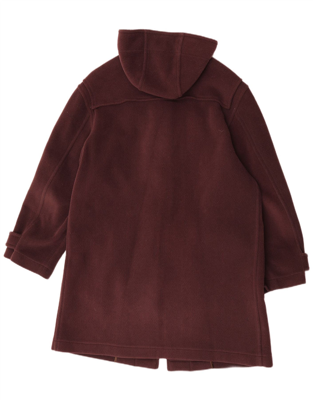 Corneliani Dame Hætte Oversized Duffle Coat IT 43 Stor Brun