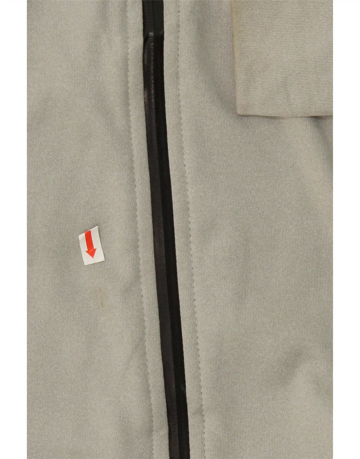 PUMA Womens Zip Hoodie Sweater UK 10 Small Grey Polyester Vintage Puma and Second-Hand Puma from Messina Hembry 
