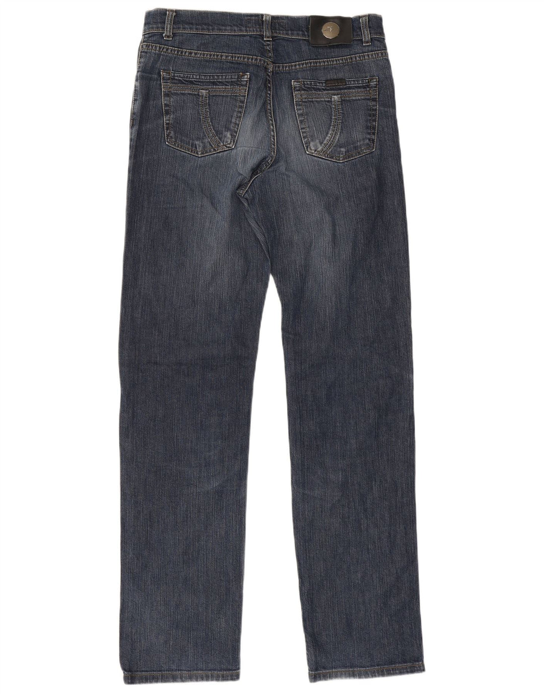 Trussardi Mens Straight Jeans W34 L33 Blue