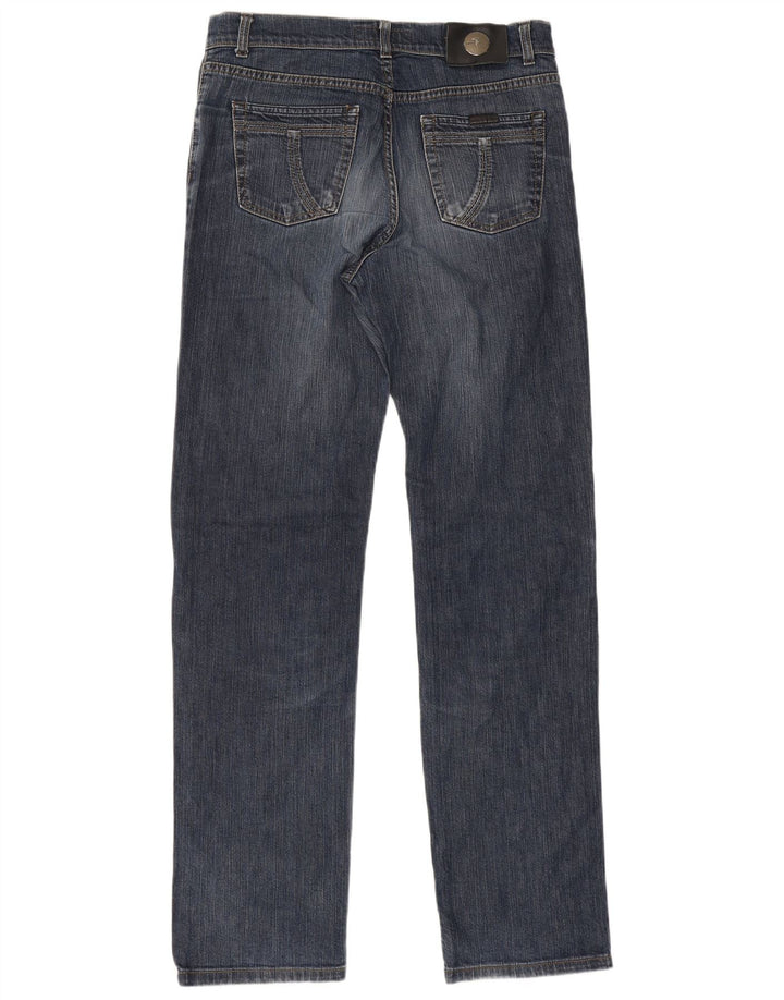 Trussardi Mens Straight Jeans W34 L33 Blue