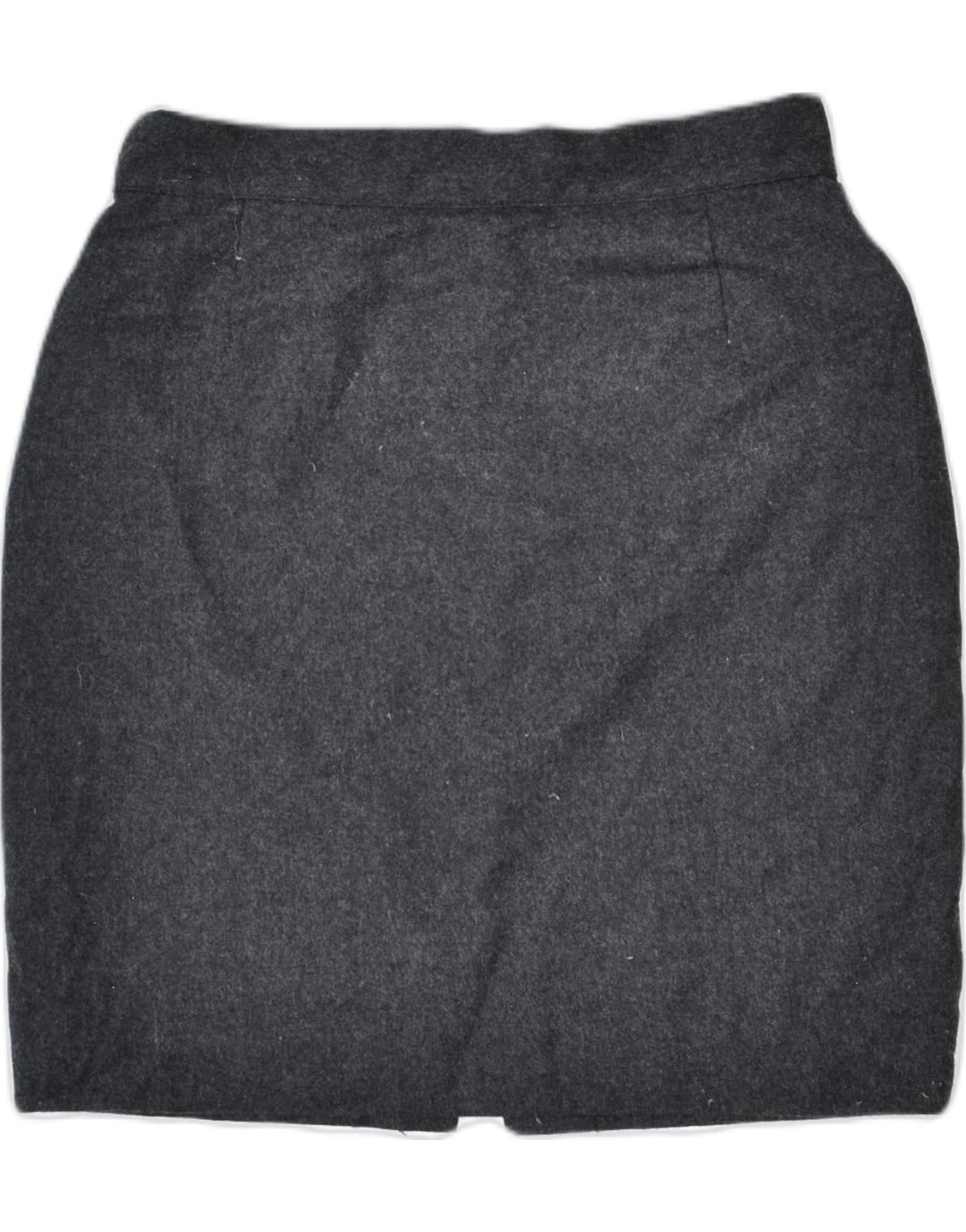 VINTAGE Womens Pencil Skirt IT 42 Medium W26 Grey Wool | Vintage | Thrift | Second-Hand | Used Clothing | Messina Hembry 