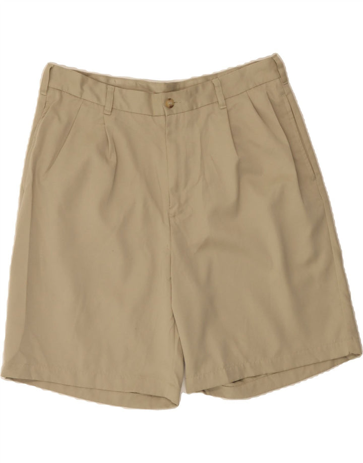 RUSSELL ATHLETIC Mens Pegged Chino Shorts W36 Large  Beige Polyester Vintage Russell Athletic and Second-Hand Russell Athletic from Messina Hembry 