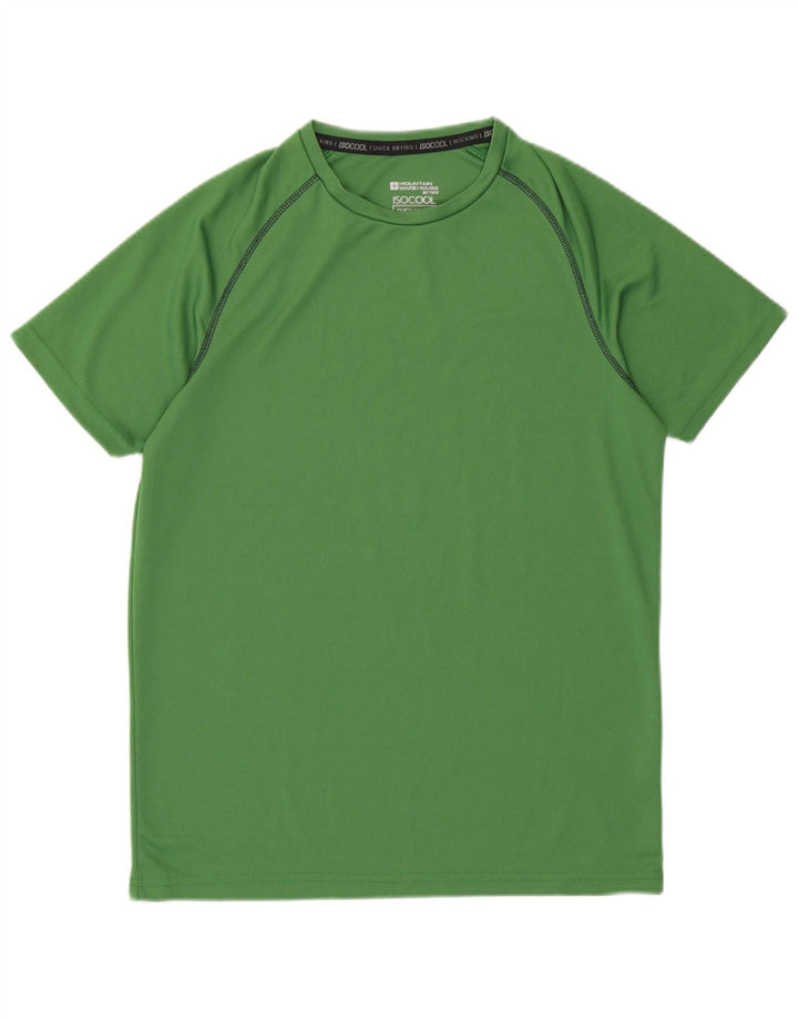 T-shirt da uomo Mountain Warehouse Top piccola in poliestere verde