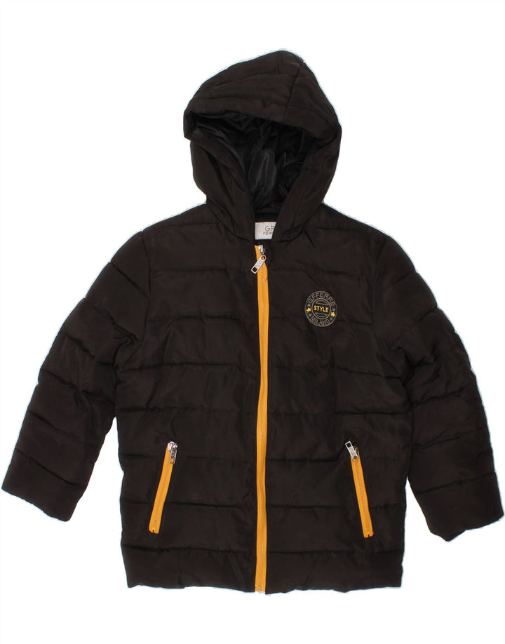 GIANFRANCO FERRE Boys Hooded Padded Jacket 3-4 Years Black Nylon Vintage Gianfranco Ferre and Second-Hand Gianfranco Ferre from Messina Hembry 