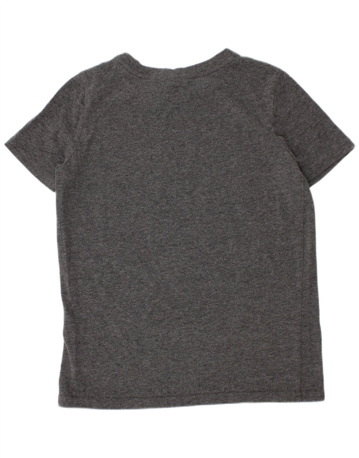 Puma Boys Graphic T-Shirt Top 7-8 Years Small Grey
