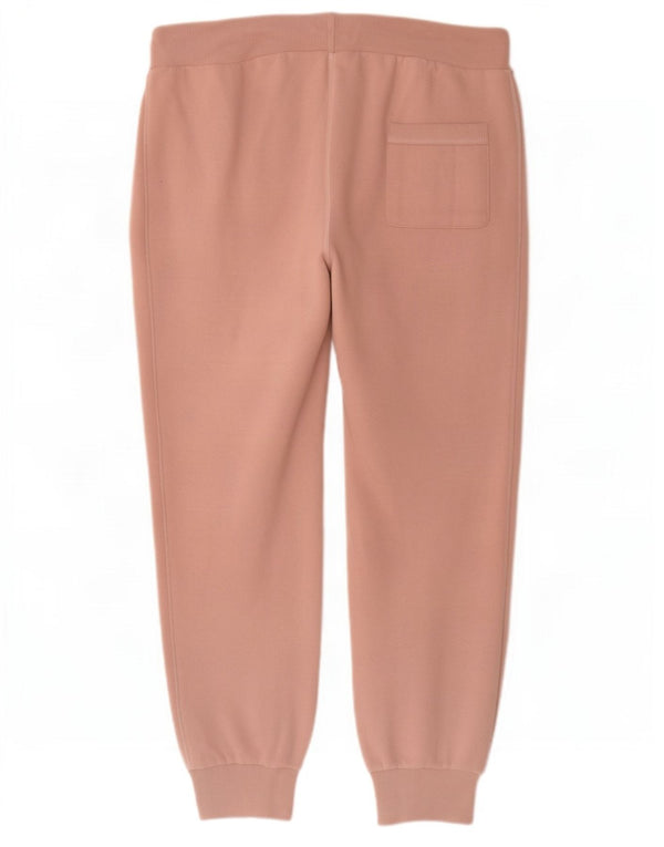 Superdry Damen-Trainingshose, Jogginghose, UK 16, Größe L, Rosa, Baumwolle