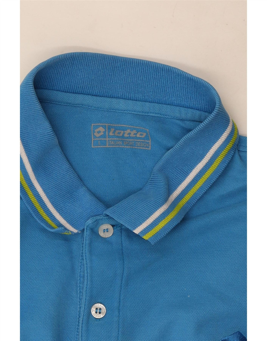 Lotto Mens Polo Shirt Large Blue