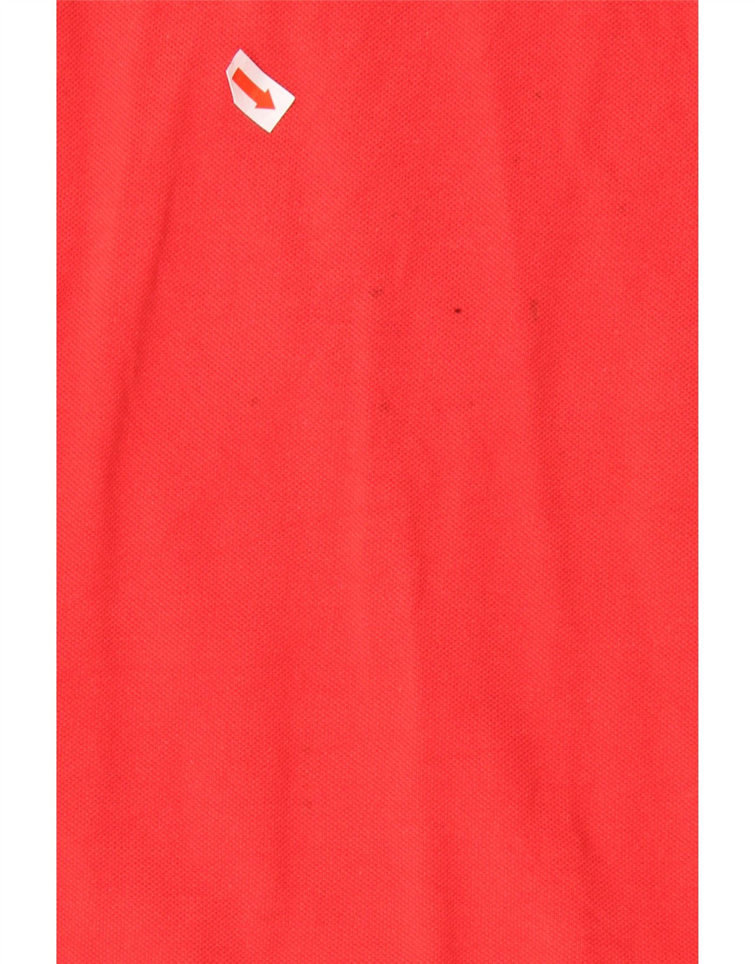 BEAR Mens Polo Shirt Large Red Cotton