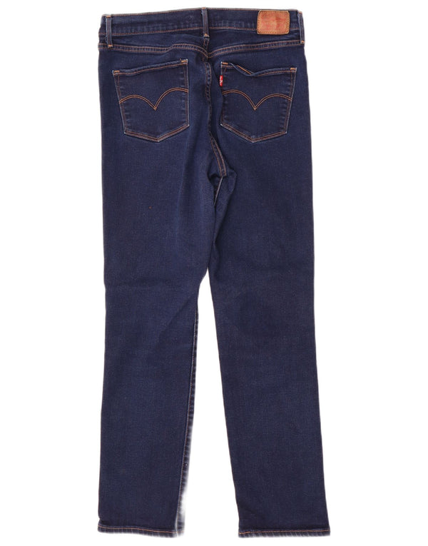 Levi's Womens 312 Shaping Slim Jeans W30 L27 Navy Blue