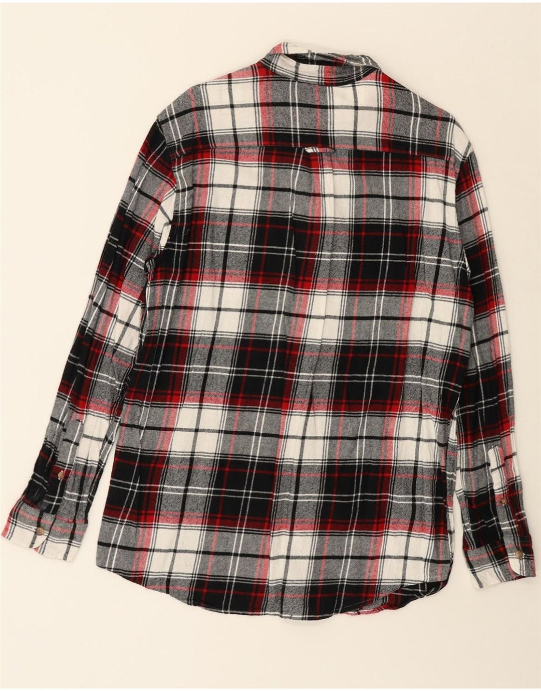 CHAPS Mens Flannel Shirt Medium Multicoloured Check Cotton