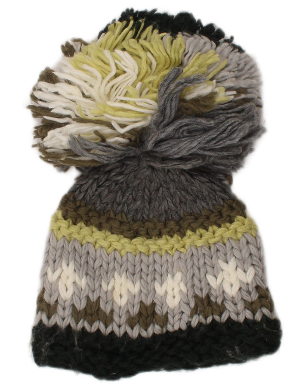 United Colors of Benetton Womens Bobble Hat Small Multicoloured Winter