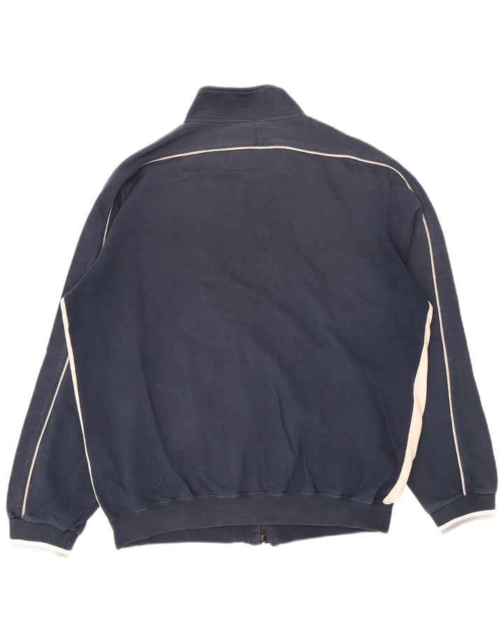 Champion Herren-Trainingsanzug-Oberteil, XL, Marineblau, Farbblock
