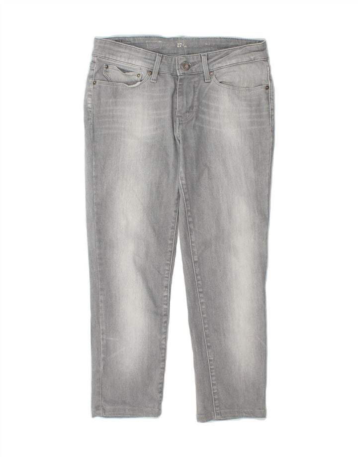 LEVI'S Womens Tapered Jeans W27 L23  Grey Cotton Vintage Levi's and Second-Hand Levi's from Messina Hembry 