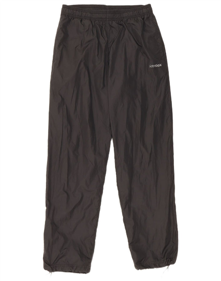 Reebok Mens Tracksuit Trousers Medium  Black Polyamide