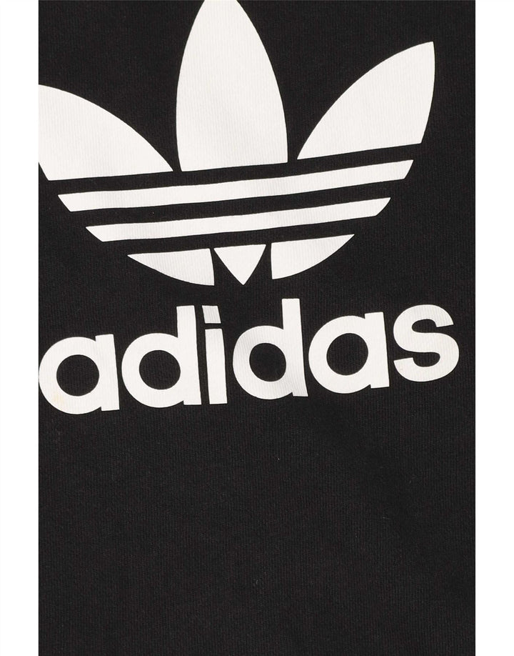 Adidas Herre grafisk sweatshirt jumper lille sort