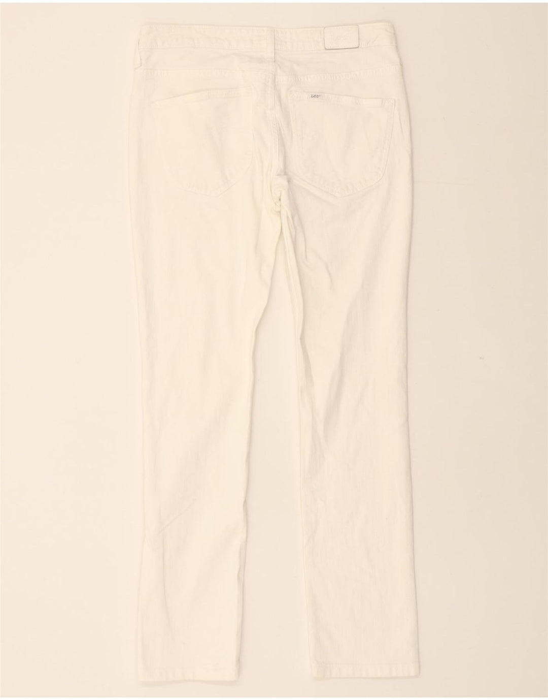 LEE Womens Norma Slim Jeans W30 L30 White Cotton Vintage Lee and Second-Hand Lee from Messina Hembry 
