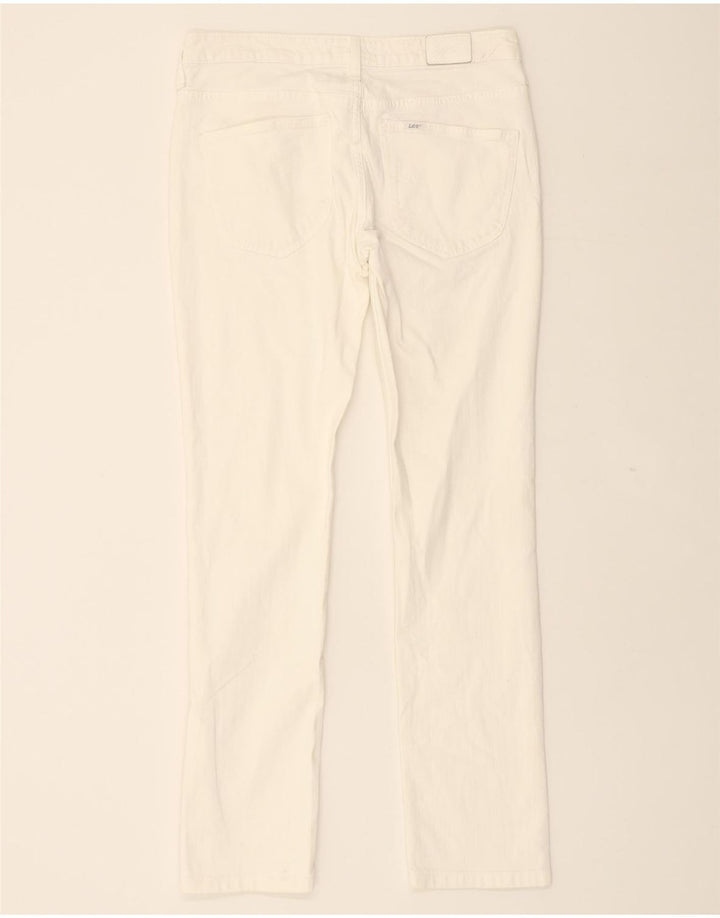 LEE Womens Norma Slim Jeans W30 L30 White Cotton Vintage Lee and Second-Hand Lee from Messina Hembry 
