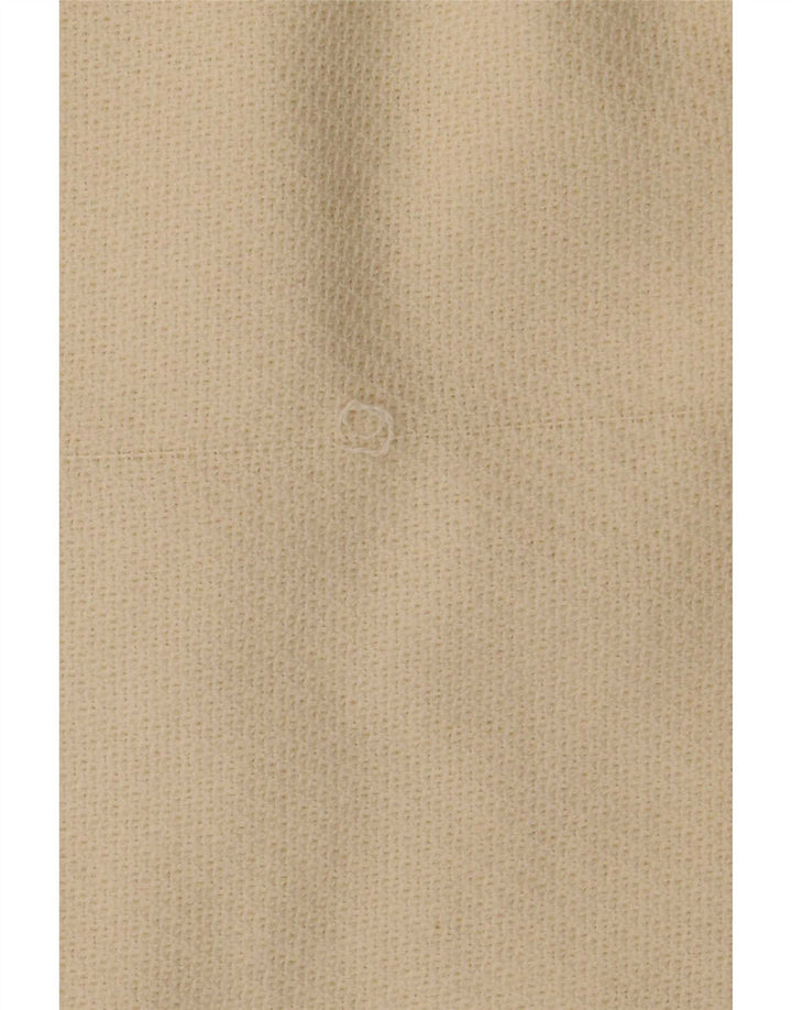 Andrea's Womens 5 Button 2 Piece Skirt Set IT 46 Large W28  Beige Wool