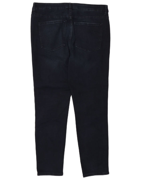 Marks & Spencer Damen The Ivy Slim Jeans UK 16 Large W34 L28 Marineblau