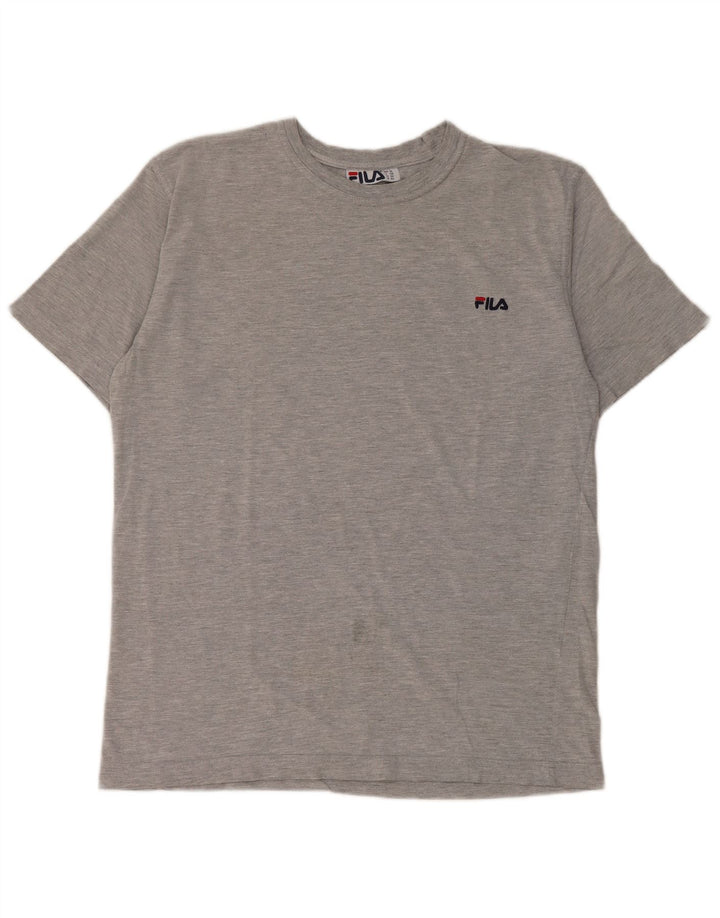 Fila Herren T-Shirt Top IT 50 mittelgraue Baumwolle