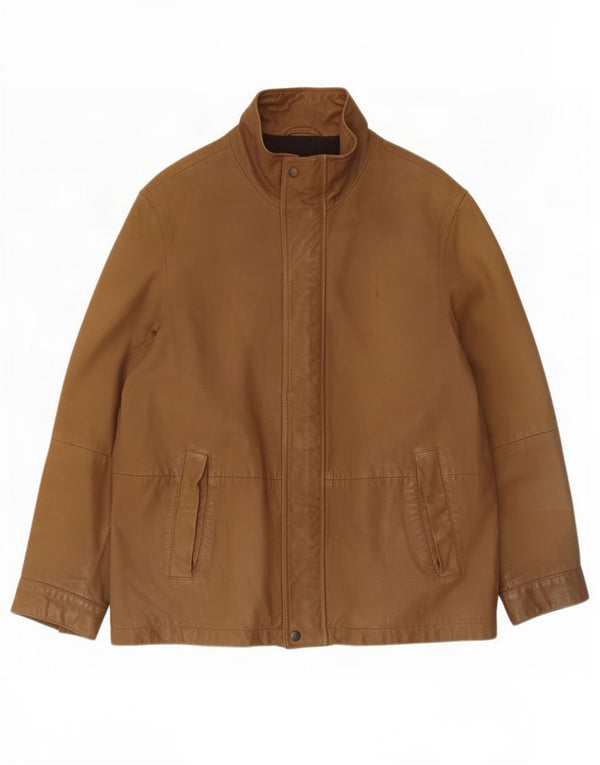 Ανδρικό δερμάτινο μπουφάν Timberland UK 36 Small Brown