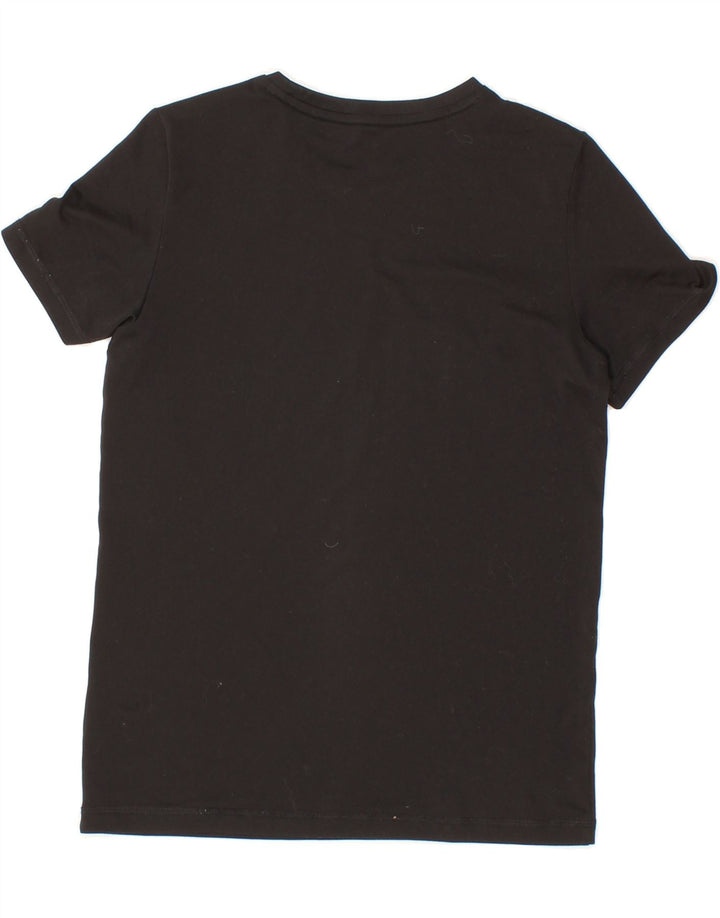 PUMA Boys T-Shirt Top 11-12 Years Medium Black Vintage Puma and Second-Hand Puma from Messina Hembry 